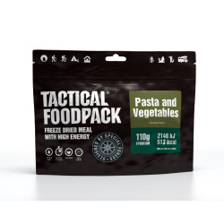 Tactical Foodpack Pasta and Vegetables - 100% natural food