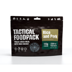 Tactical Foodpack Rice and Pork - 100% natural food
