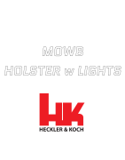 MOWB HOLSTER HECKLER&KOCH MIT LAMPEN