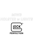 MIWB HOLSTER GLOCK MIT LAMPEN